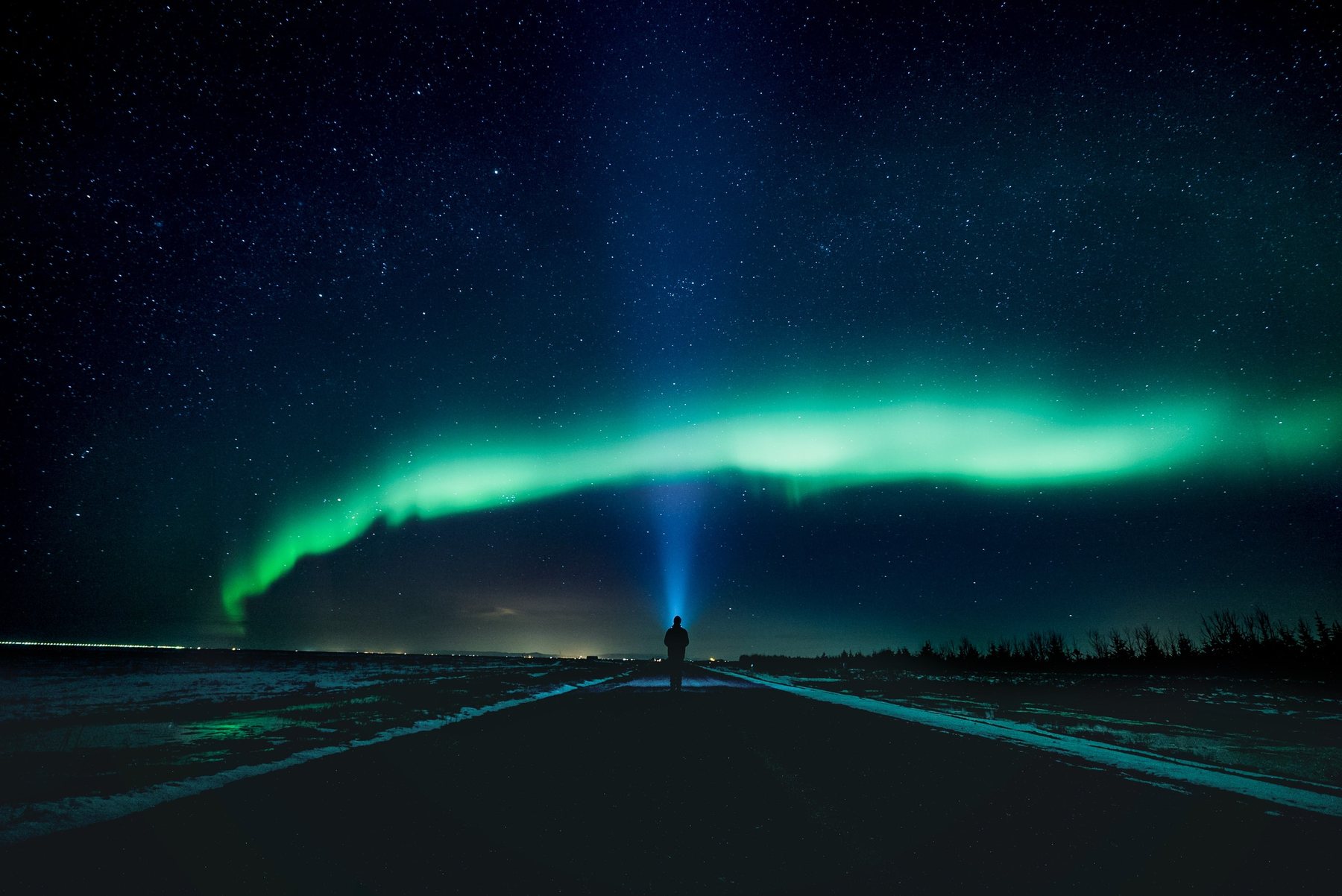 The Ultimate Golden Circle & Northern Lights Combo, northern lights tour from Reykjavík