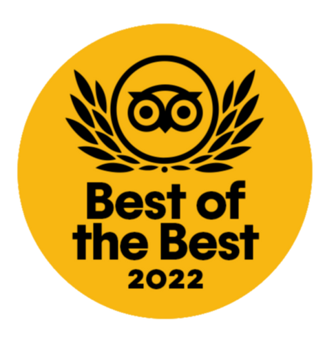 Tripadvisor Travellers' Choice Best of the Best, 2022